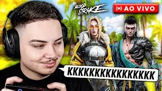 🔴MAIS UMA LIVE PEGANDO SKIN DELUXE no BLOOD STRIKE KKKKKKKKKKKKKKKKK