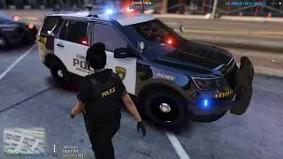[SA’F #13] PD Patrol: A Traffic Stop and 10-80! | GTA V RP