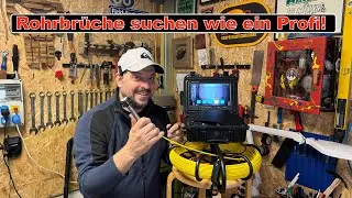Katastrophe! Damit findest du jeden Rohrbruch! Die Vevor Inspektionskamera !