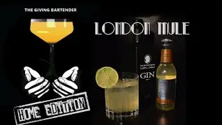 How to make the LONDON MULE / cocktail tutorial