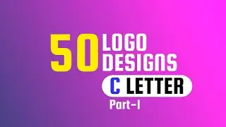 Best 50 C Letter Logo Designs In One Video | Wings Logo - Part 01