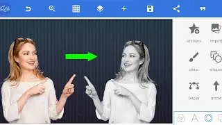 New Style Photo Editing Pixellab Dynamic colors || Black and white photo