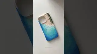 Diy phone case/ acrylic painting on phone cover #shots #art #ytstudioes #youtubeshorts