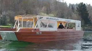 Schupfen mit Aluboot