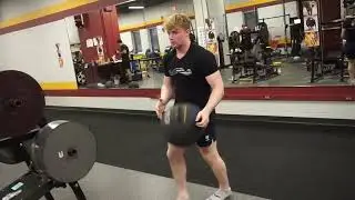 Triphasic Training 2 The Book   Speed Upper Thursday ATHLETE Performing Block 1 of 3 in Workout