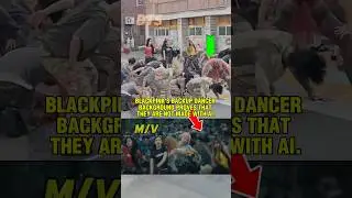 BLACKPINK BTS PROVES THAT THEIR BACKUP DANCER IS NOT AI.🤣😱 #lalisa #jisoo #jennie #rose