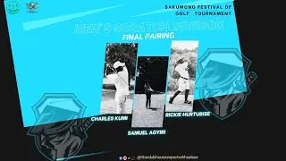 Final 4 Holes Drama | Sakumono Festival of Golf 🏆 Samuel Agyiri vs Rickie Hurtubise vs Charles Kumi