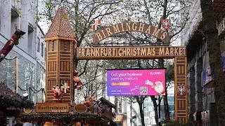 Birmingham Christmas Market Day Tour.. Biggest Market At UK.. Must Visit.. 