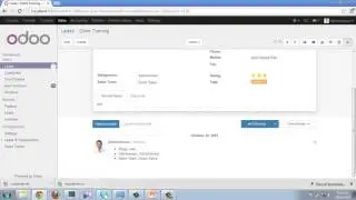 Lec5: Odoo 9 Community (CRM)  Register Your Sales Leads (Using Your Website)
