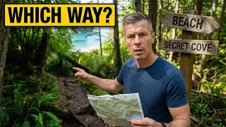 The Obstruction Pass Trail - Hiking to the Beach