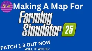 🔴LIVE FS25 Map Making #5 - Giants Editor - 