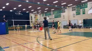 Cci junior girls vball vs. Barrie North