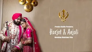 Harjot & Anjali Sikh Wedding Highlight Film 2022 | Aaj Sajeya | Premix Studio