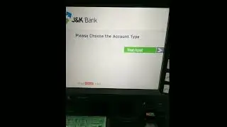J&K bank ATM cash withdrawl | How to withdraw money from JK Bank ATM | atm cash withdrawl