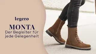 Die modischen Schn&uuml;rboots MONTA sind von sportiven Bergsteiger- und Trekkinglooks inspiriert.