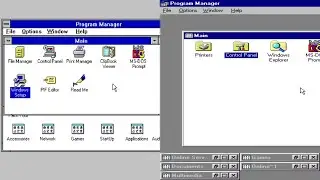 Using Program Manager as a shell in Windows 95
