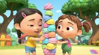 Lali & Eva Stories |   Ice Cream Tower Adventure 🍦✨(Pixar Cartoon Short)
