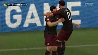 E:56 11/11/18 - Gonzalo Higuain Floating Header Goal To End the Half! (45+3) - FIFA 19
