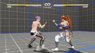 DOA6 4H+K is a fatal stun against Sidestep