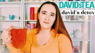DAVIDStea's Organic David's Detox | Tea Review & First Impression | Dana DeStefano