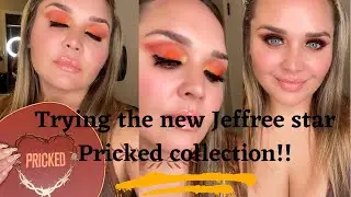 Jeffree Star Collection Pricked palette Review and glosses try on! #prickedpalette#jeffreestar 🍁🍂