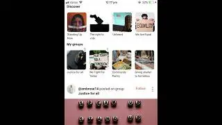 4Change mobile app -  making positive human rights change (12.9inch screenshots)