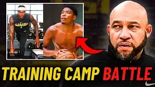 Lakers Training Camp BIG BATTLE | Rui Hachimura and Jarred Vanderbilt