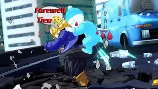 DBFZ 🥚 SS Goku Vegeta Trunks vs 👹 Tien Hit DBS Broly
