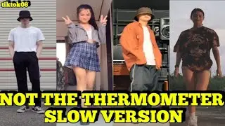 TIKTOK PINOY BEST OF NOT THE THERMOMETER SLOW VERSION | DANCE CHALLENGE
