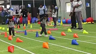 Proud moment for the proud parents to see their kids completing the task honestly #sportsday #sports