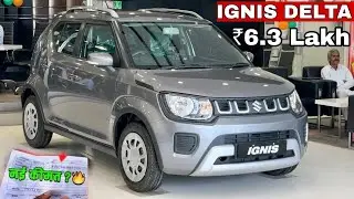 2025 IGNIS DELTA Updated 2025 Model || Maruti Suzuki IGNIS 2025 Delta Grey Colour Review