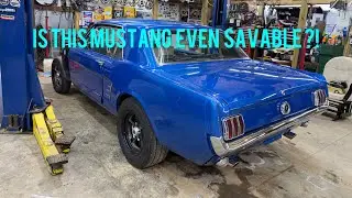 We disassemble this 1966 mustang and find all kinds of surprises  from previous owners.   