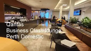 Qantas Perth Business Class Domestic Lounge