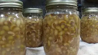 Processing our Black Eyed Peas