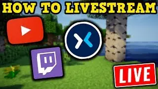 How To LIVESTREAM MINECRAFT on YouTube OR Twitch