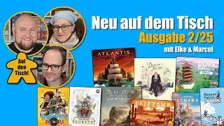 Neu auf dem Tisch | Nr. 2/25 | Ersteindr&uuml;cke mit Elke & Marcel | Auf den Tisch!
