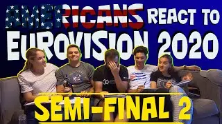 Americans react (... and talk a lot) to Eurovision 2020: Semifinal 2
