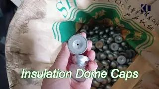 32mm galvanized steel insulation dome cap washers with cd pins and insulation hangers