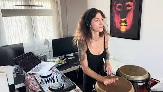 DJ Emiliia Blood - Live Percussion & DJ Set Promo