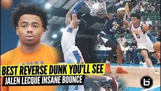 Jalen Lecque Is UNREAL!! Pulls Out INSANE Reverse Dunk During G-League Game!