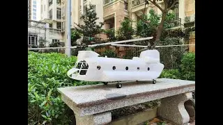 CH-47 scale helicopter 500 size, part 2