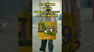 If MF DOOM was on &lsquo;Survival Tactics&rsquo; By Joey Bada$$ #shorts #hiphop