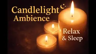 Candlelight Calm / Relaxing Ambience for Sleep, Study & Meditation 