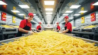 Inside A Massive French Fries Factory | Advanced Potato Processing Technology