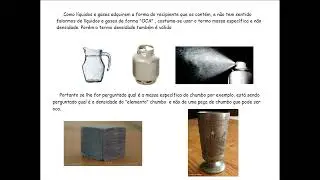 Hidrost&aacute;tica - aula 1 - Densidade e Massa Espec&iacute;fica