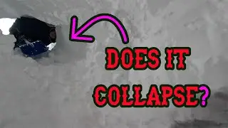 HOW to BUILD a SNOW FORT - WITH DAVE AND KIDS