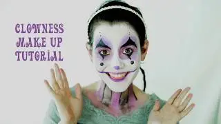 Clown / Scary Clown Face Paint Tutorial