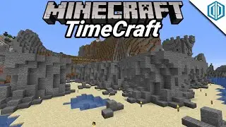 Minecraft Custom Cliffs Guide - TimeCraft Ep #03 (Minecraft 1.14 Survival Multiplayer)