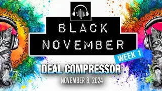 Deal Compressor 8 ноября 2024 г. | Распродажа музыкального ПО и новые релизы