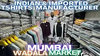 Indian & Imported T-shirt wholesale Market in Mumbai Wadala / T-SHIRT﻿ Manufacturer in Mumbai